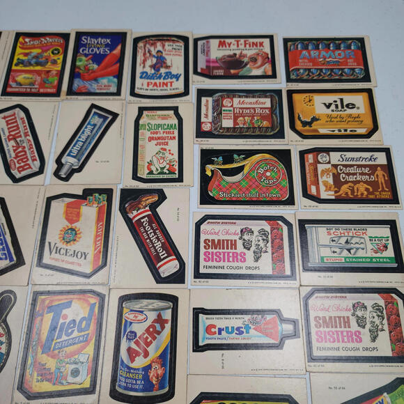 1979 Topps Wacky Packages Series 1 Trading Cards Lot 64 Cards (53 + 11 Dupes) - Picture 4 of 9